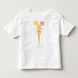 Dark Tribal Phoenix Emblem – Mythic Symbol Kleinkind T-shirt