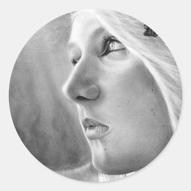 Dark Undercurrent Mermaid Sticker (Vorderseite)