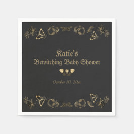 Dark Viktorianisch Gothic Halloween Kinderdusche Serviette