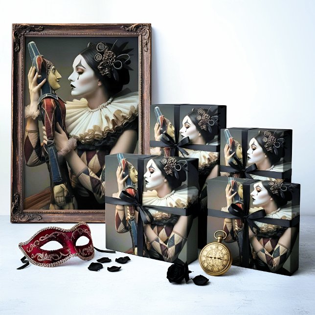Dark Vintage Gothic  Geschenkpapier Set (Von Creator hochgeladen)