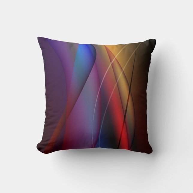 Dark Vorhang American MoJo Pillow Kissen (Vorderseite)