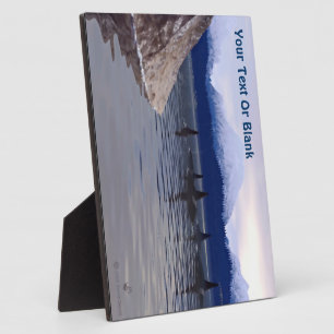 Dark Water Orca Fotoplatte