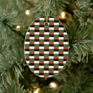 Dark, Wet Swamp Colors Keramik Ornament