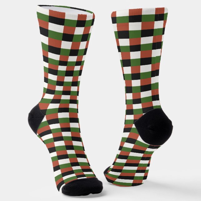 Dark, Wet Swamp Colors Socken (Gewinkelt)