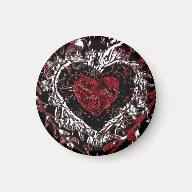 Dark Wild Heart Magnet (Vorne)