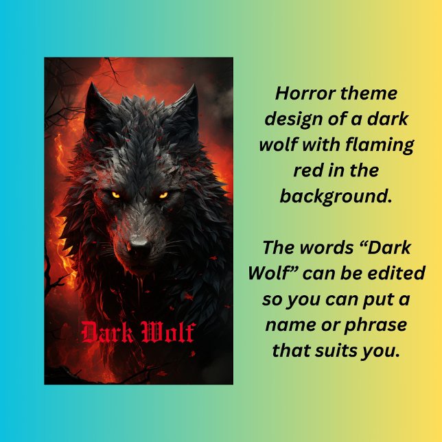 Dark Wolf Case-Mate iPhone Hülle (Von Creator hochgeladen)