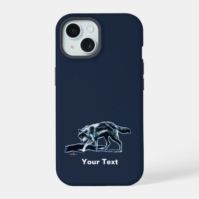 Dark Wolf Case-Mate iPhone-Hülle iPhone 15 Hülle (Rückseite)