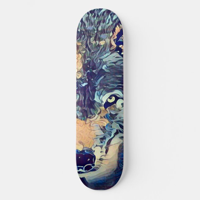 Dark Wolf Zero Element Custom Pro Park Board Skateboard (Vorderseite)