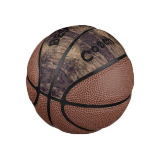 Dark Wood  Mini Basketball