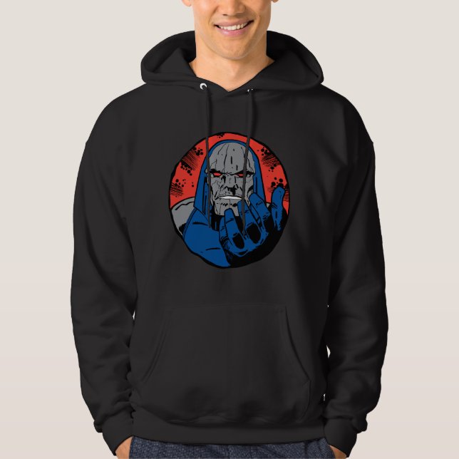 Darkseid Head Shot 2 Hoodie (Vorderseite)
