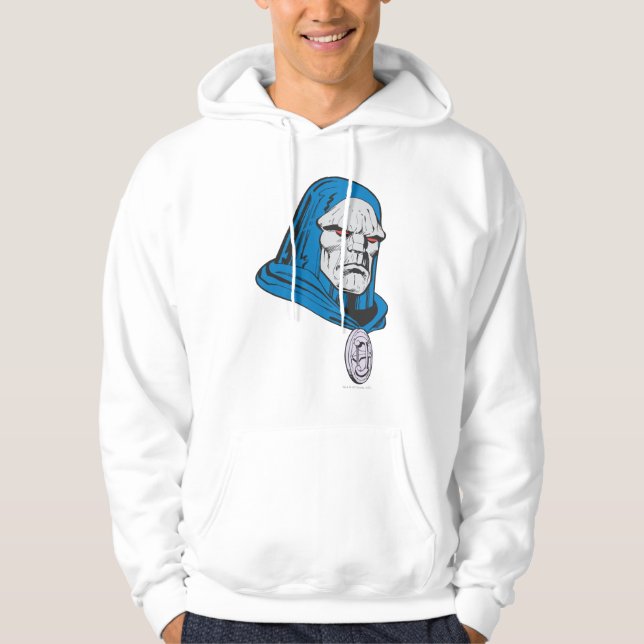 Darkseid Head Shot Hoodie (Vorderseite)