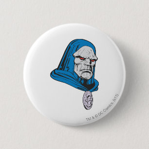 Darkseid-Kopfschuh Button