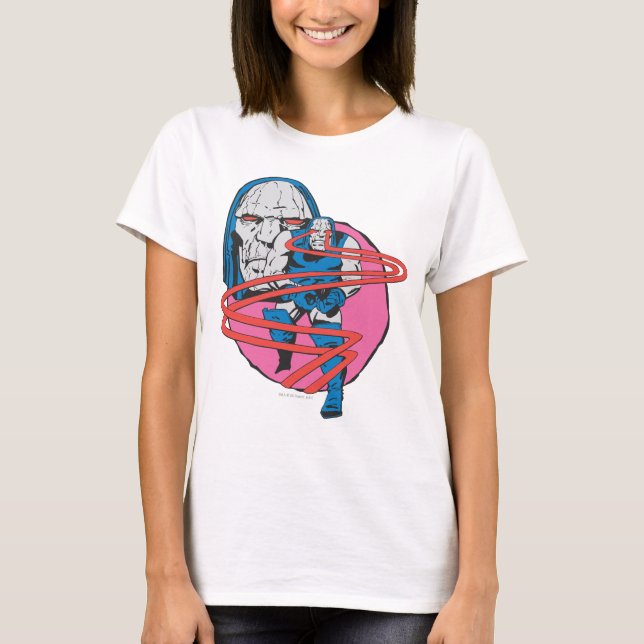 Darkseid Shoots Omega Beams T-Shirt (Vorderseite)