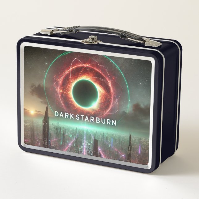 DarkStarBurn Album Cover Lunchbox (Vorderseite)