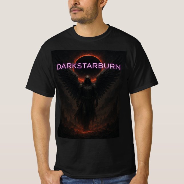 DarkStarBurn Dark Angel Guardian T-Shirt (Vorderseite)