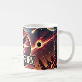 DarkStarBurn - Dunkler Engel - Space Scene Cup Kaffeetasse