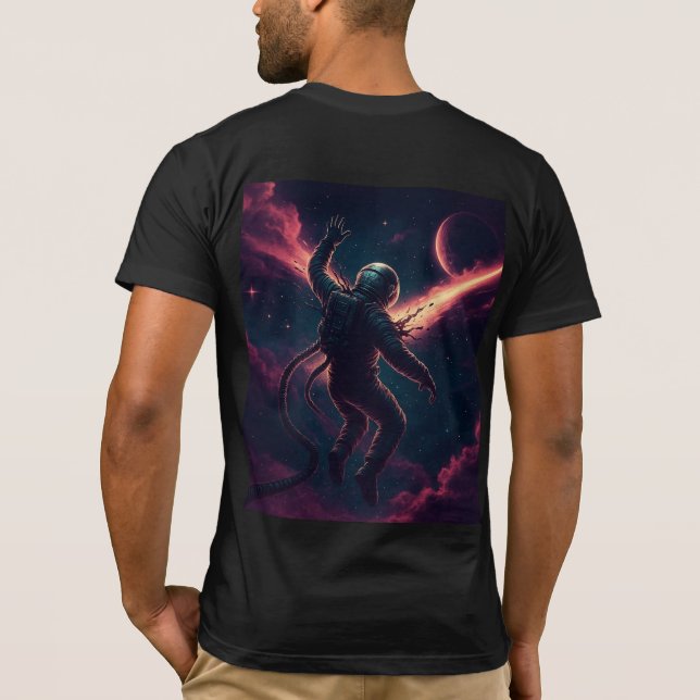DarkStarBurn Monolith - Space Man Special Edition T-Shirt (Rückseite)