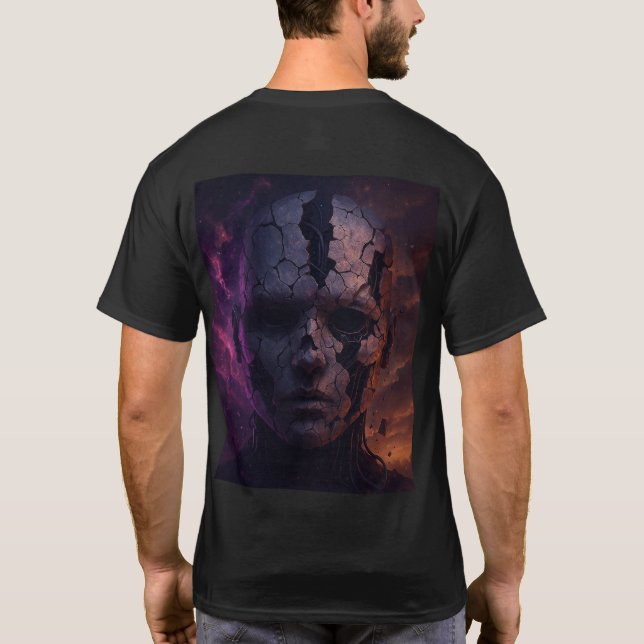DarkStarBurn Special "Monolith: Fractured Mind" T-Shirt (Rückseite)