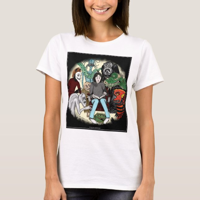 Darkverse:  Der Schatten-Stunden-T - Shirt (Vorderseite)