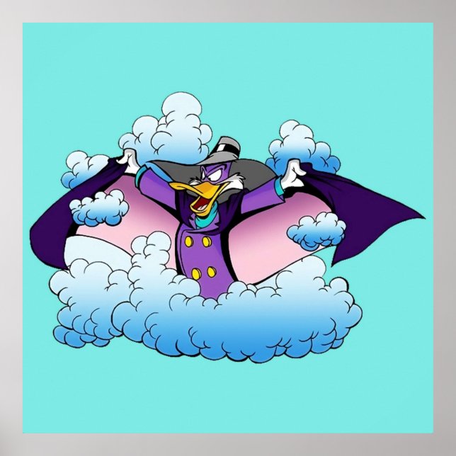 Darkwing Duck Smoke Poster (Vorne)