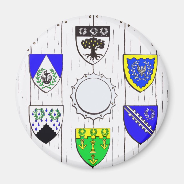 Darkwood-Magnet 3 Magnet (Vorne)