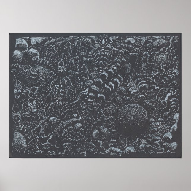 Darkworld von Brian Benson. Poster (Vorne)