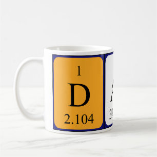 Darla Periodenname Tasse