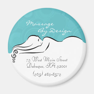 Darla [Wellness-Center blau] Magnet