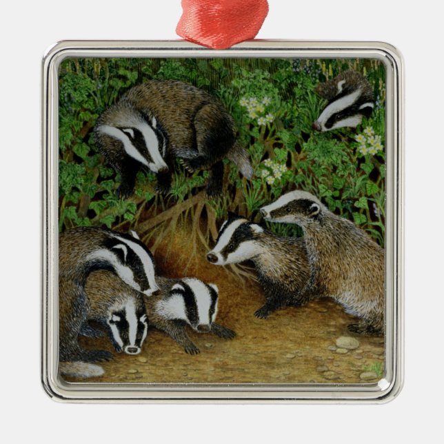 Darlegung Silbernes Ornament (Vorne)