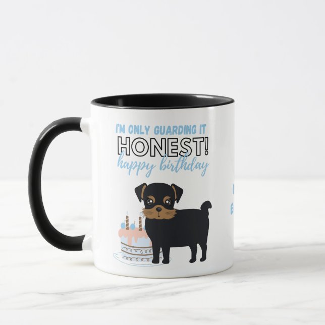 Darling Black Chipoo Funny MAMA oder Vater Geburts Tasse (Links)