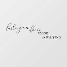 Darling Dance Floor Fun Wedding Bad