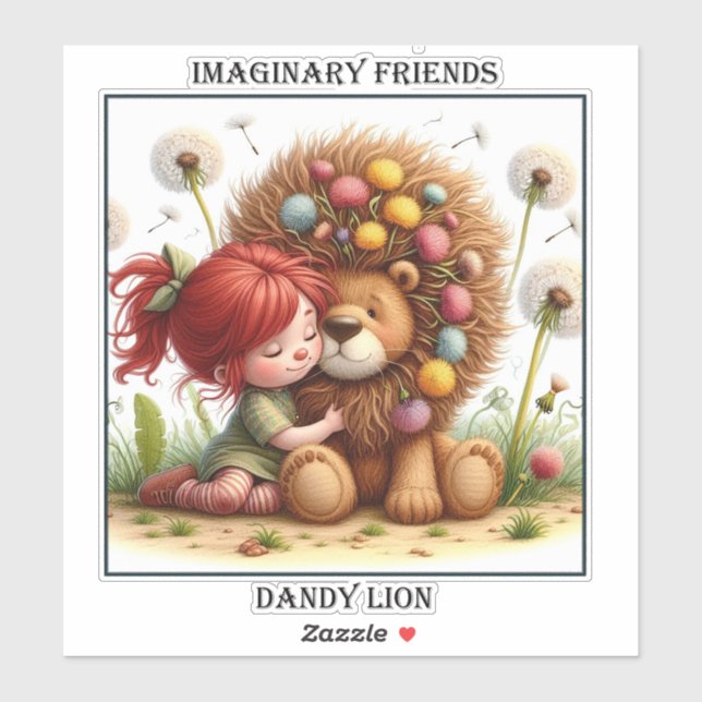 Darling Dandelion Aufkleber (Blatt)