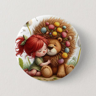 Darling Dandelion Button