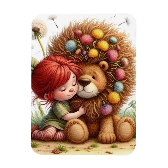 Darling Dandelion Magnet (Vertikal)