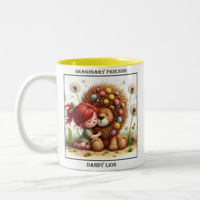 Darling Dandelion Zweifarbige Tasse (Links)