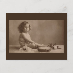 Darling des Vaters Postkarte