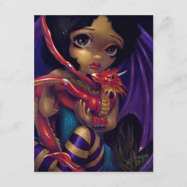 "Darling Dragonling I" Postkarte (Vorderseite)