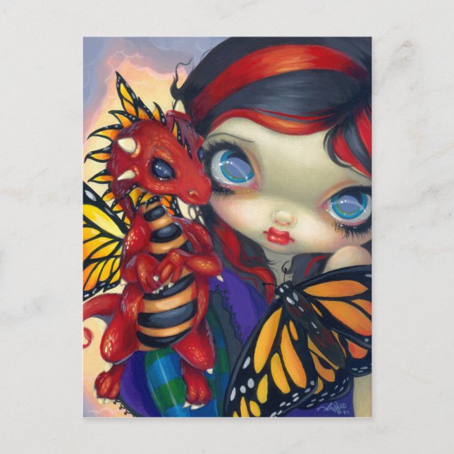 "Darling Dragonling III" Postkarte (Vorderseite)