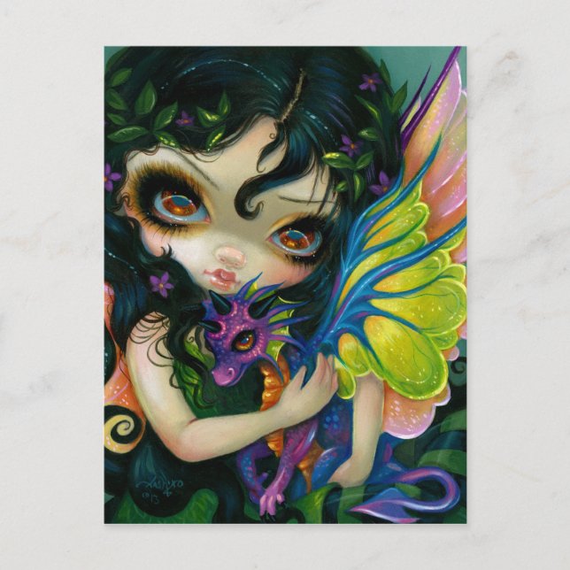 "Darling Dragonling V" Postkarte (Vorderseite)