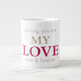 Darling, du bist meine Liebe Tasse