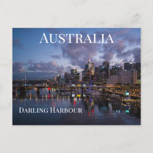 Darling Harbour Australia Postkarte