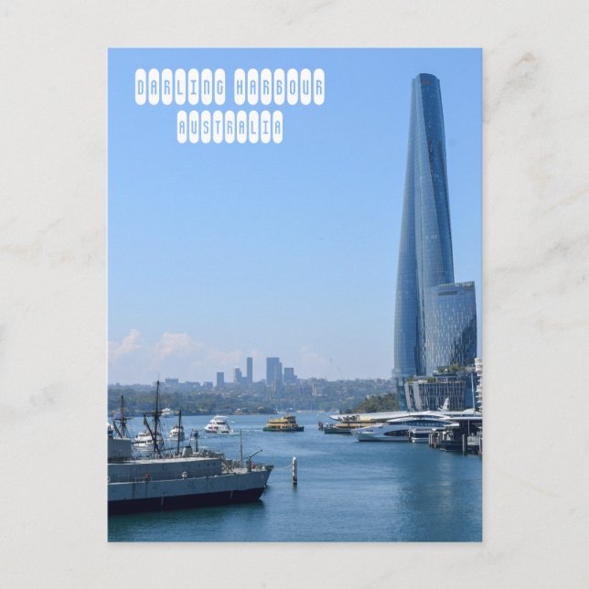 Darling Harbour Postkarte (Vorderseite)