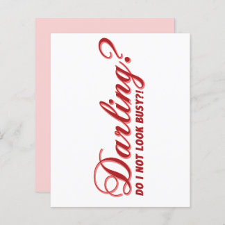 Darling, ich sehe nicht beschäftigt Spaß Sprichwor