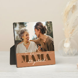 Darling Mama Foto Geschenk für Mama Fotoplatte
