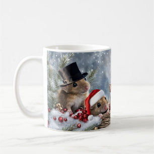 Darling Mice Weihnachts-Feiertags-Tasse Kaffeetasse