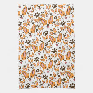 Darling Pembroke Welsh Corgi Pet Welpe Hund Geschirrtuch