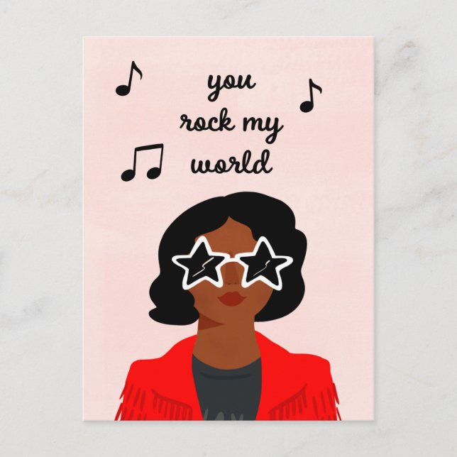 Darling Valentine III Postkarte (Vorderseite)