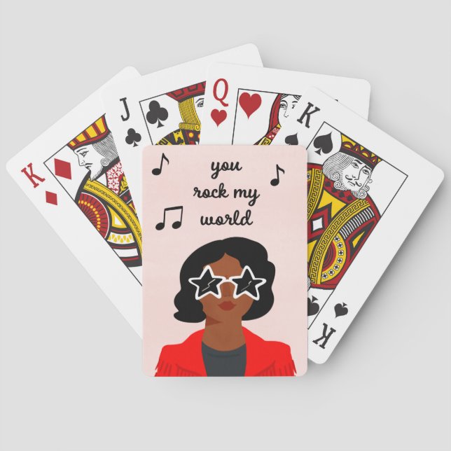 Darling Valentine III Spielkarten (Rückseite)