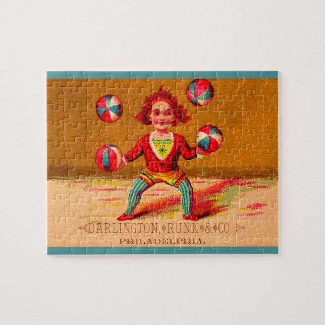 Darlington, Runk & Co., viktorianischer Kartenjong Puzzle (Horizontal)