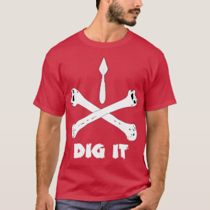 Darm und Kreuzknochen für Archäologie Forensik An T-Shirt